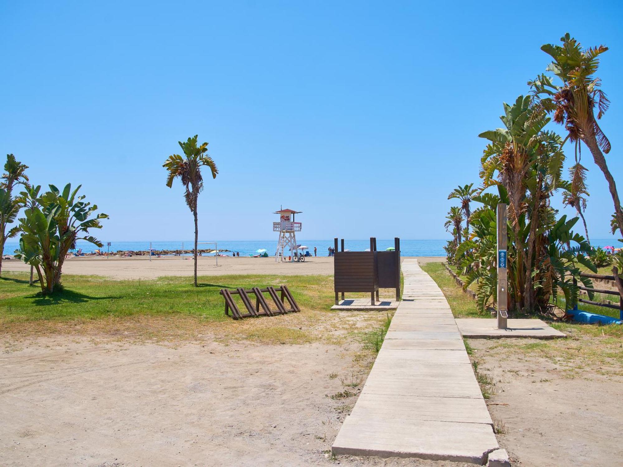Lovely Studio With Seaview 700M From The Beach La Cala Del Moral Extérieur photo